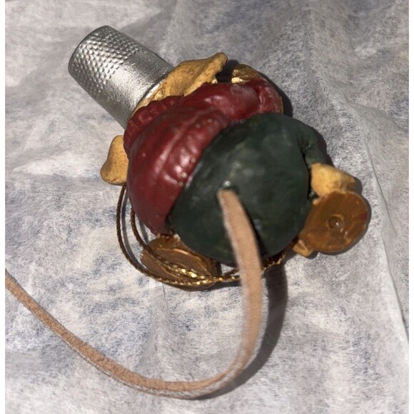 Kurt Adler Hole In The Wall Gang Christmas Ornament Sewing Mouse - Picture 3 of 5